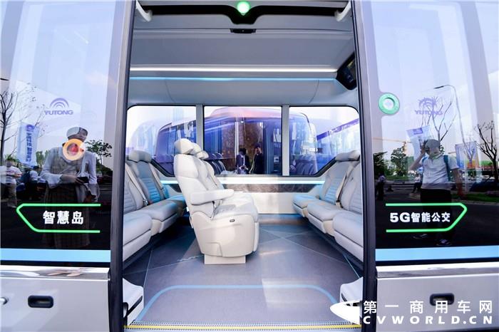 自动驾驶，宇通5G智能公交开放道路试运行
