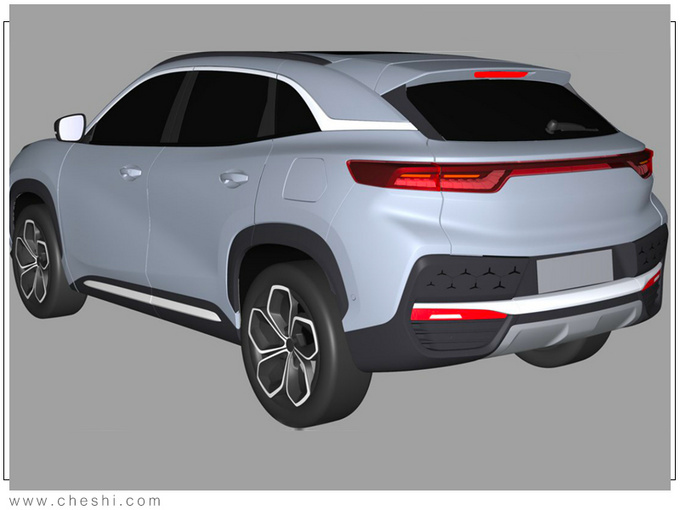 奇瑞全新电动SUV曝光全铝车身 轻量化设计-图4