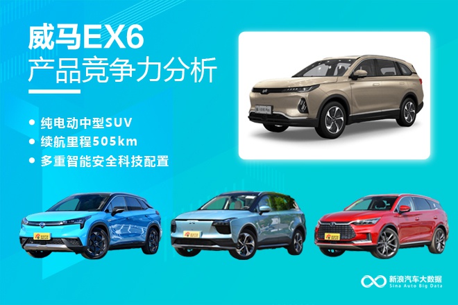 【新浪汽車大數(shù)據(jù)】上市半年后，威馬EX6的市場競爭力如何？