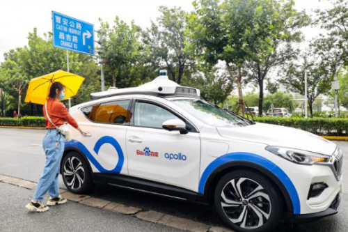 百度Apollo開通上海自動駕駛示范路線