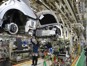 豐田兩座日本工廠因供應不足停工