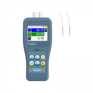 RT1562接觸式雙路鉑熱電阻溫度表 0.1℃測量精度