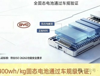 比亚迪全固态电池新进展：通过车规验证，预计上车时间！