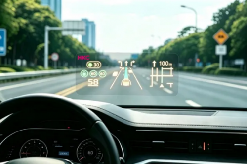 不止尺寸小！惠科全球首发3.1英寸RGB-MiniLED车载AR-HUD