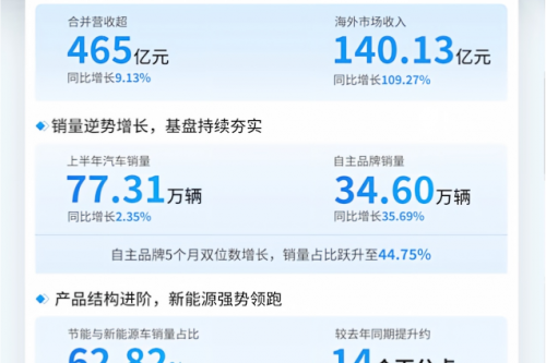 五份车企半年报，五种活法——谁在赚钱，谁在硬撑